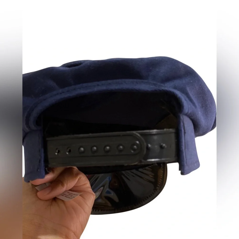 Costumes USA Adult Traditional Police Officer Hat in Dark Blue Unisex